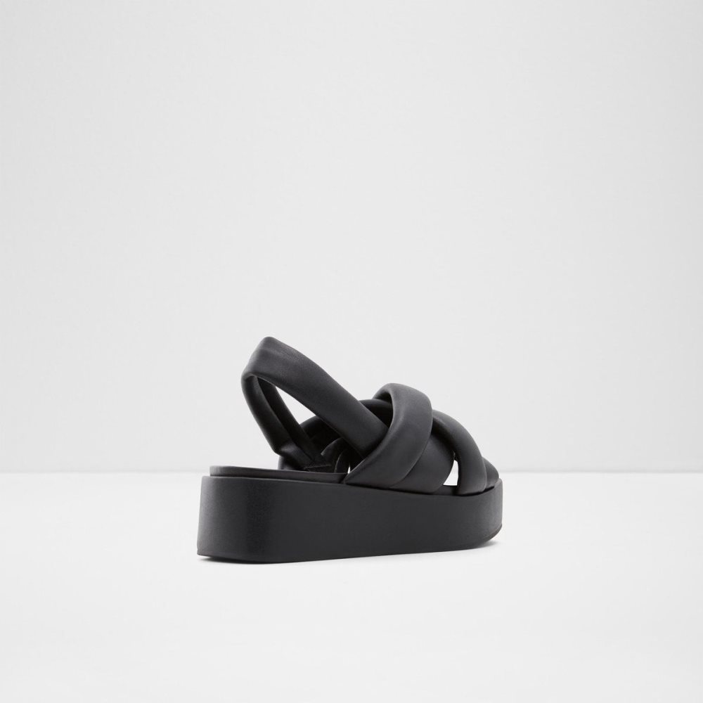 Dámské Sandály Aldo Phoebie Sling back sandal - Platform Černé | 08456WBJS