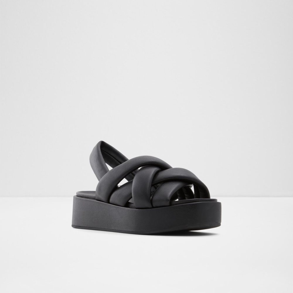 Dámské Sandály Aldo Phoebie Sling back sandal - Platform Černé | 08456WBJS