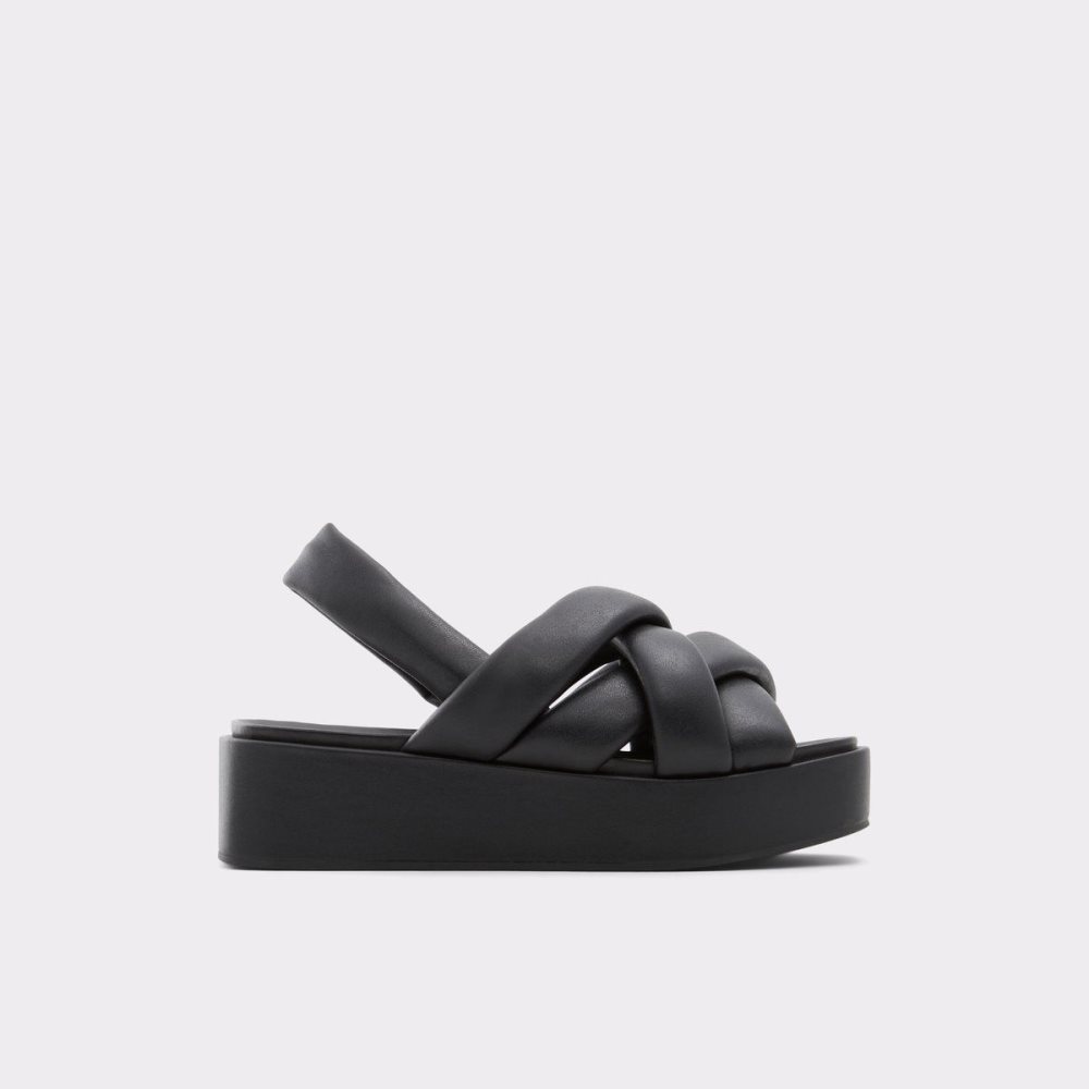 Dámské Sandály Aldo Phoebie Sling back sandal - Platform Černé | 08456WBJS