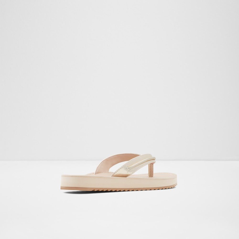 Dámské Sandály Aldo Polo Flip flops Champagne | 35869QBDW