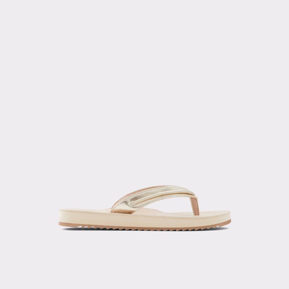 Dámské Sandály Aldo Polo Flip flops Champagne | 35869QBDW