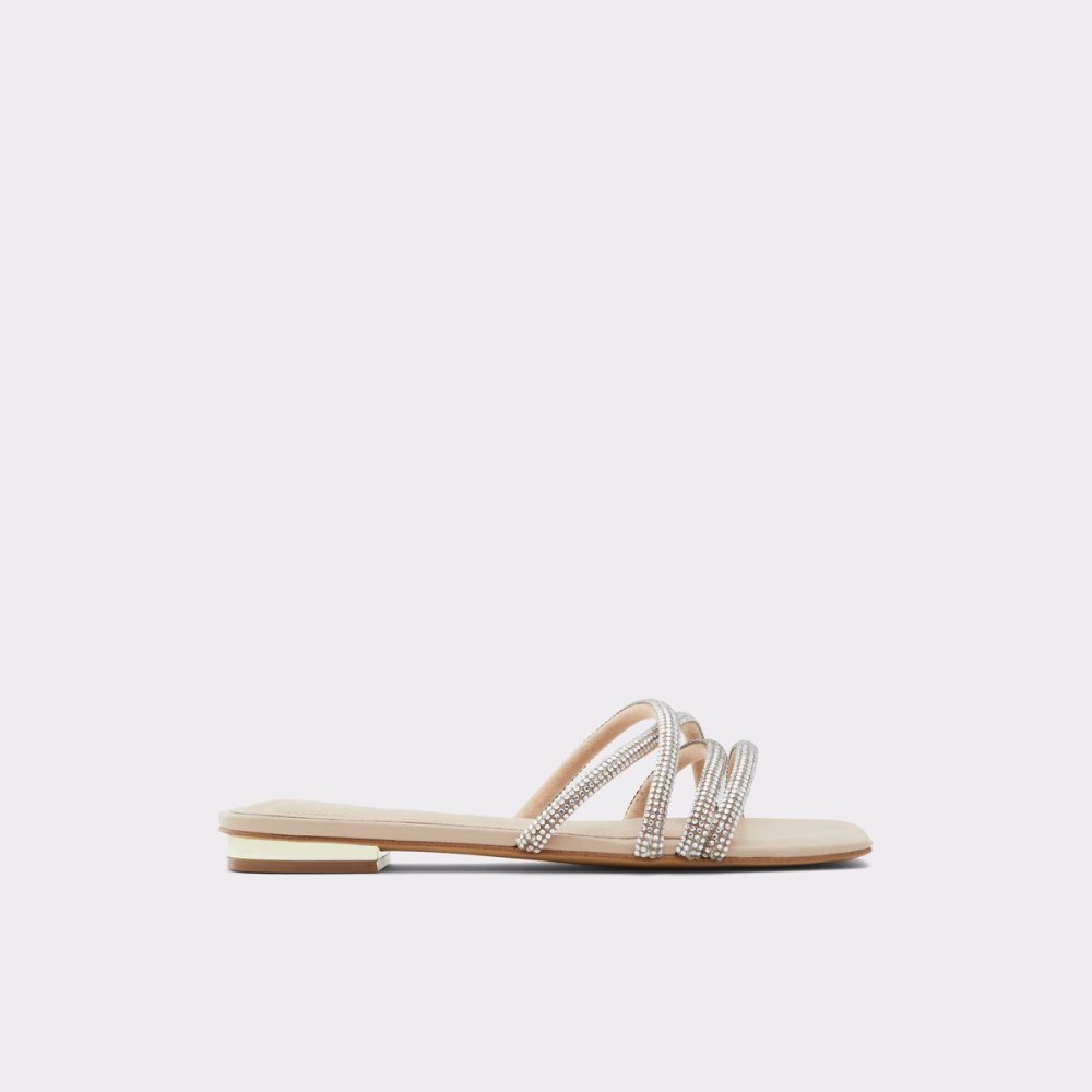 Dámské Sandály Aldo Rossie Slide sandal Světle Béžový | 34652SQTE