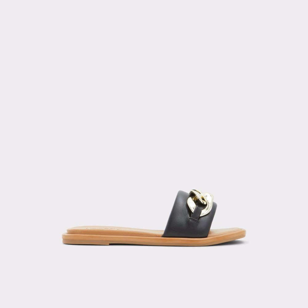 Dámské Sandály Aldo Sydling Slide sandal Černé | 91748YWKO