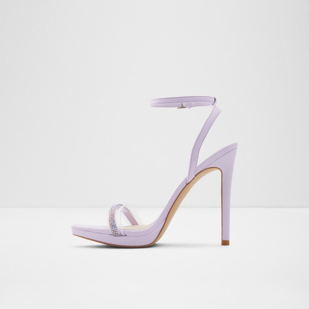 Dámské Sandály Aldo Thirakin High heel sandal - Stiletto heel Světle Fialové | 18372ZYJC