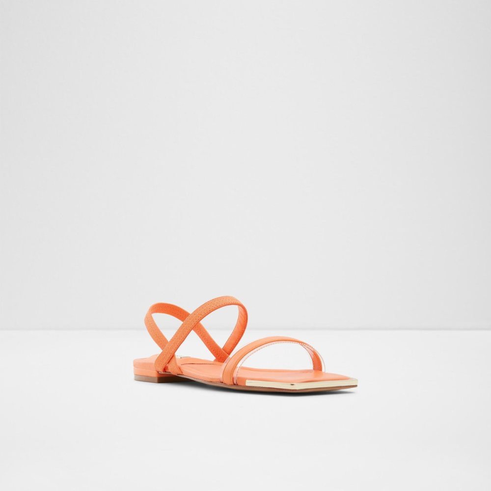 Dámské Sandály Aldo Wiciratha Strappy flat sandal Světle Oranžové | 02579VSAI