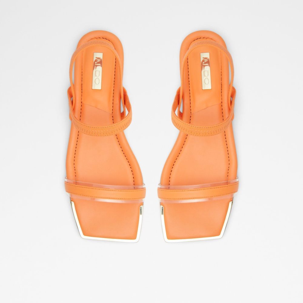 Dámské Sandály Aldo Wiciratha Strappy flat sandal Světle Oranžové | 02579VSAI