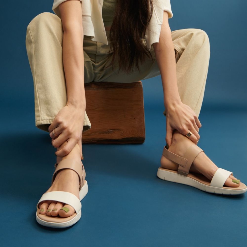 Dámské Sandály Aldo Woema Flat sandal Béžový | 96352KNML