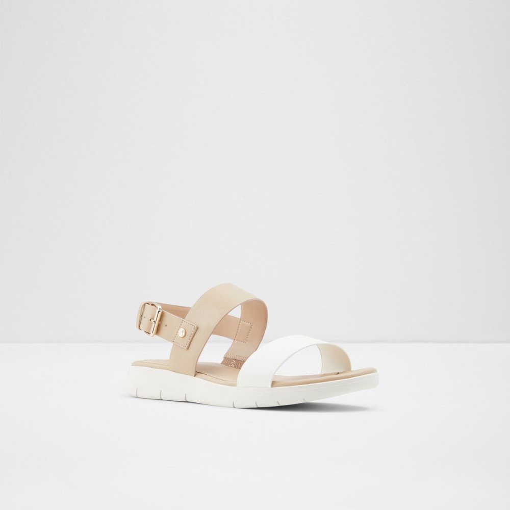 Dámské Sandály Aldo Woema Flat sandal Béžový | 96352KNML