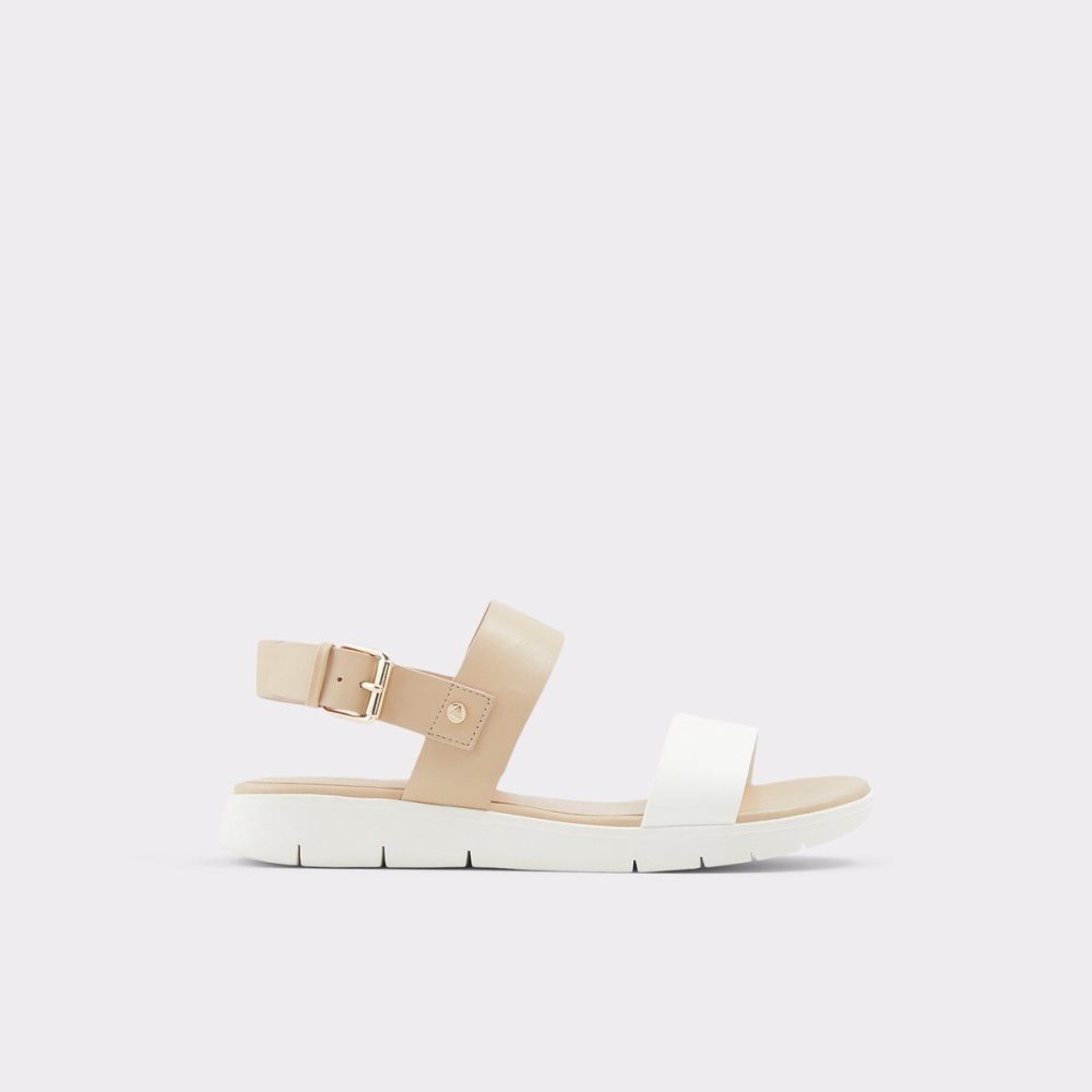 Dámské Sandály Aldo Woema Flat sandal Béžový | 96352KNML