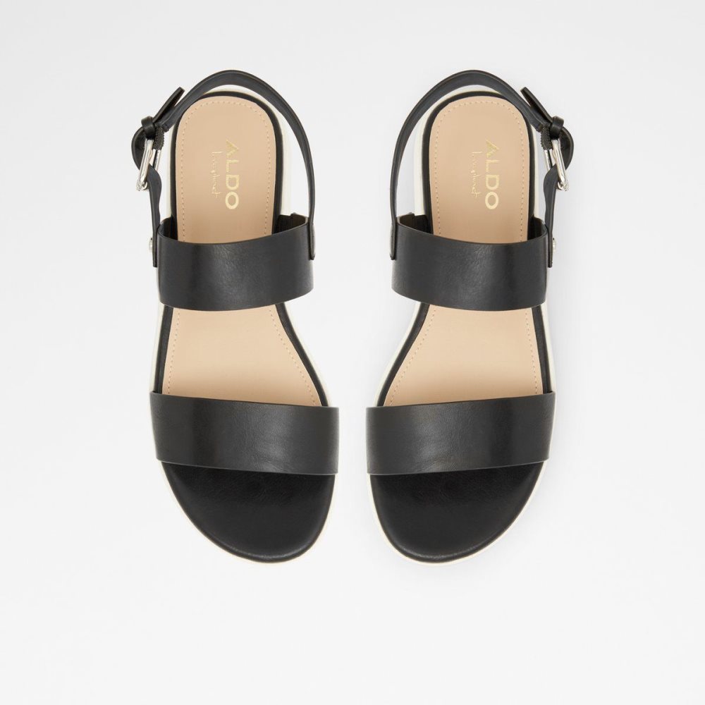 Dámské Sandály Aldo Woema Flat sandal Černé | 98123ULVA