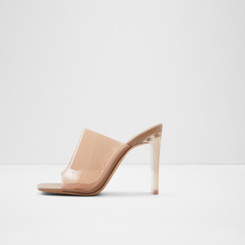 Dámské Sandály Aldo Ybendaviel High heel sandal Béžový | 32417ZGIC