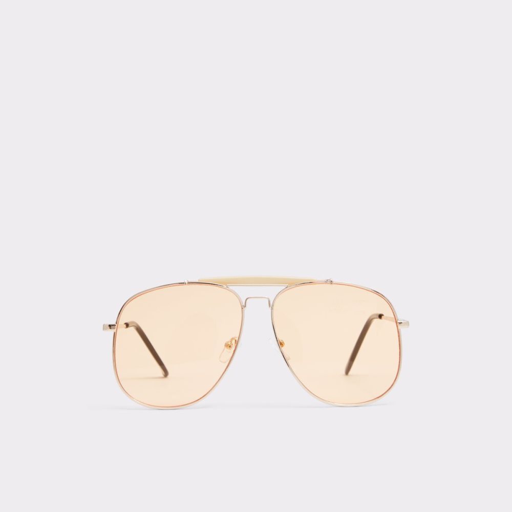 Dámské Sluneční Brýle Aldo Abaunad Aviator sunglasses Světle Oranžové | 29473XMHY