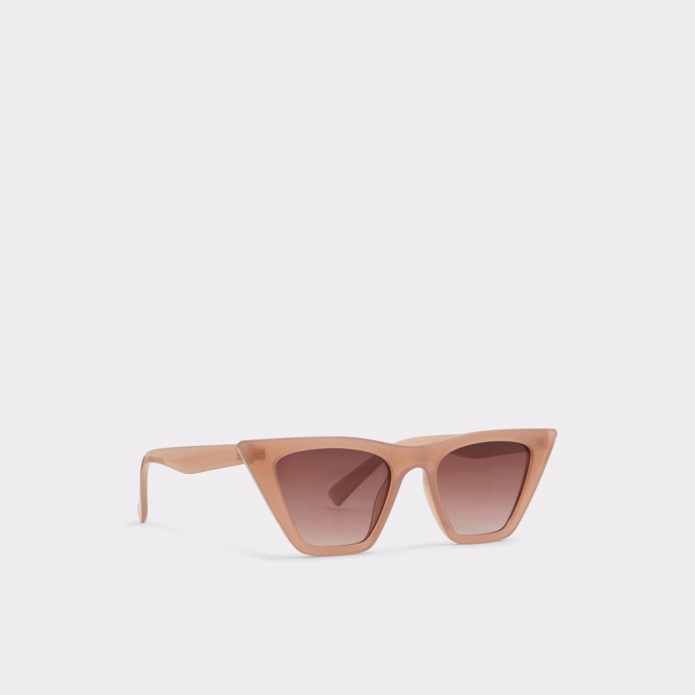 Dámské Sluneční Brýle Aldo Derras Cat eye sunglasses Béžový | 16349DTXG