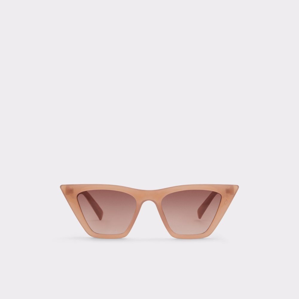 Dámské Sluneční Brýle Aldo Derras Cat eye sunglasses Béžový | 16349DTXG