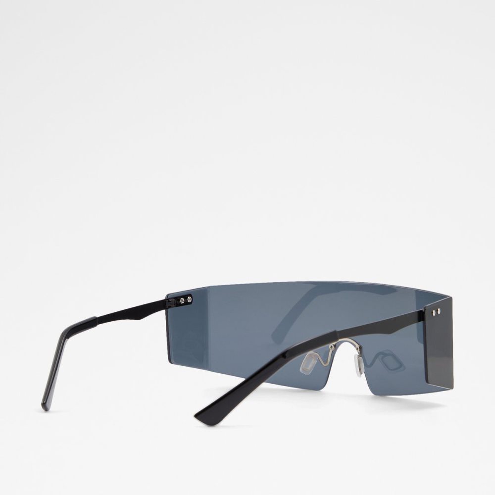 Dámské Sluneční Brýle Aldo Umilican Shield sunglasses Černé | 53928LOFH