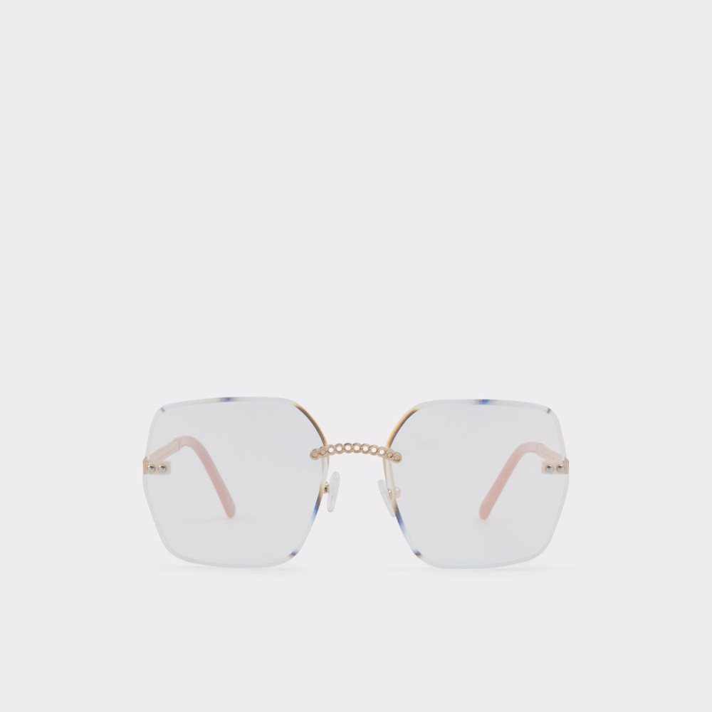 Dámské Sluneční Brýle Aldo Yeranna Rectangle sunglasses Clear | 76430UQDH