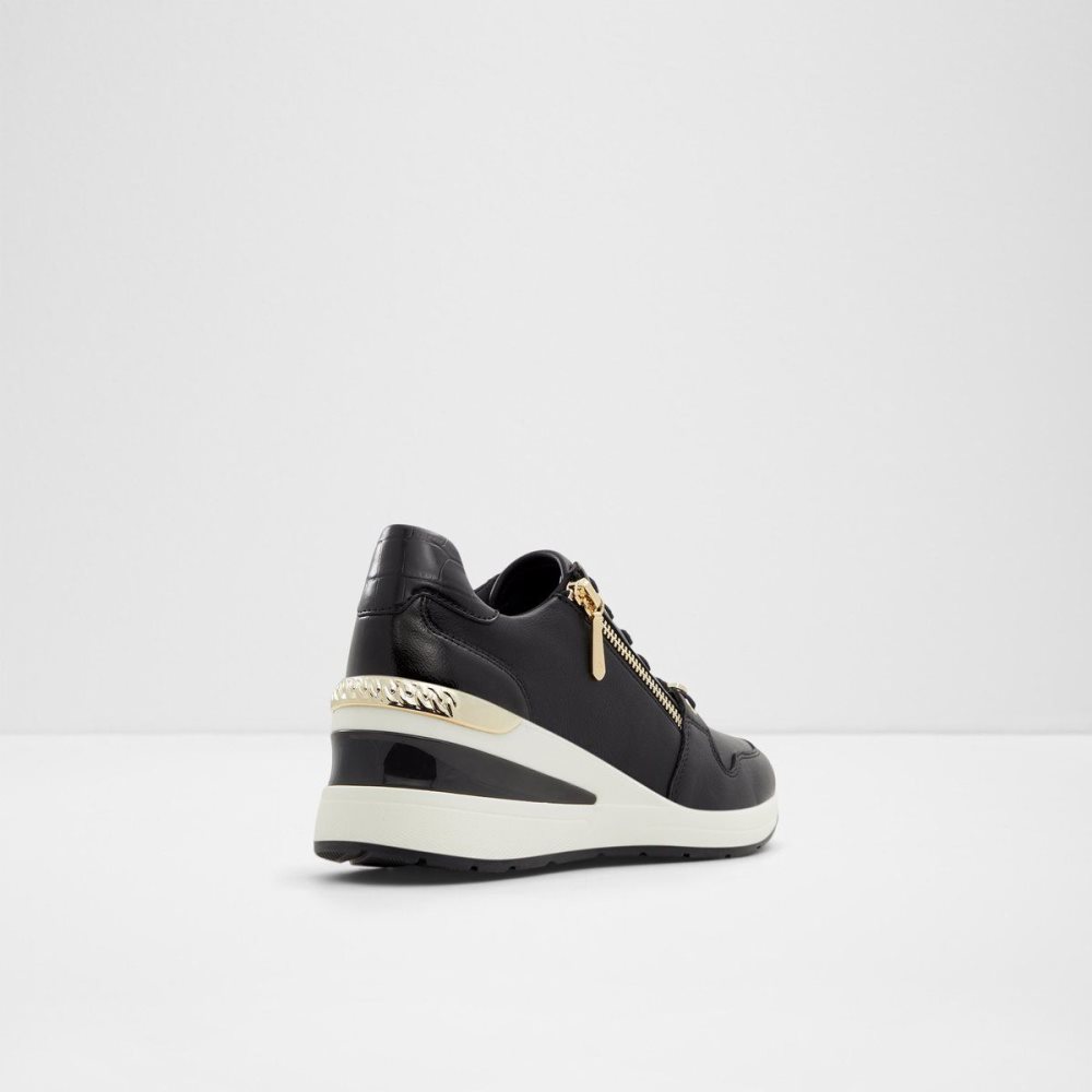 Dámské Tenisky Aldo Adwiwiax Wedge sneaker - Wedge heel Černé | 01674OFNK