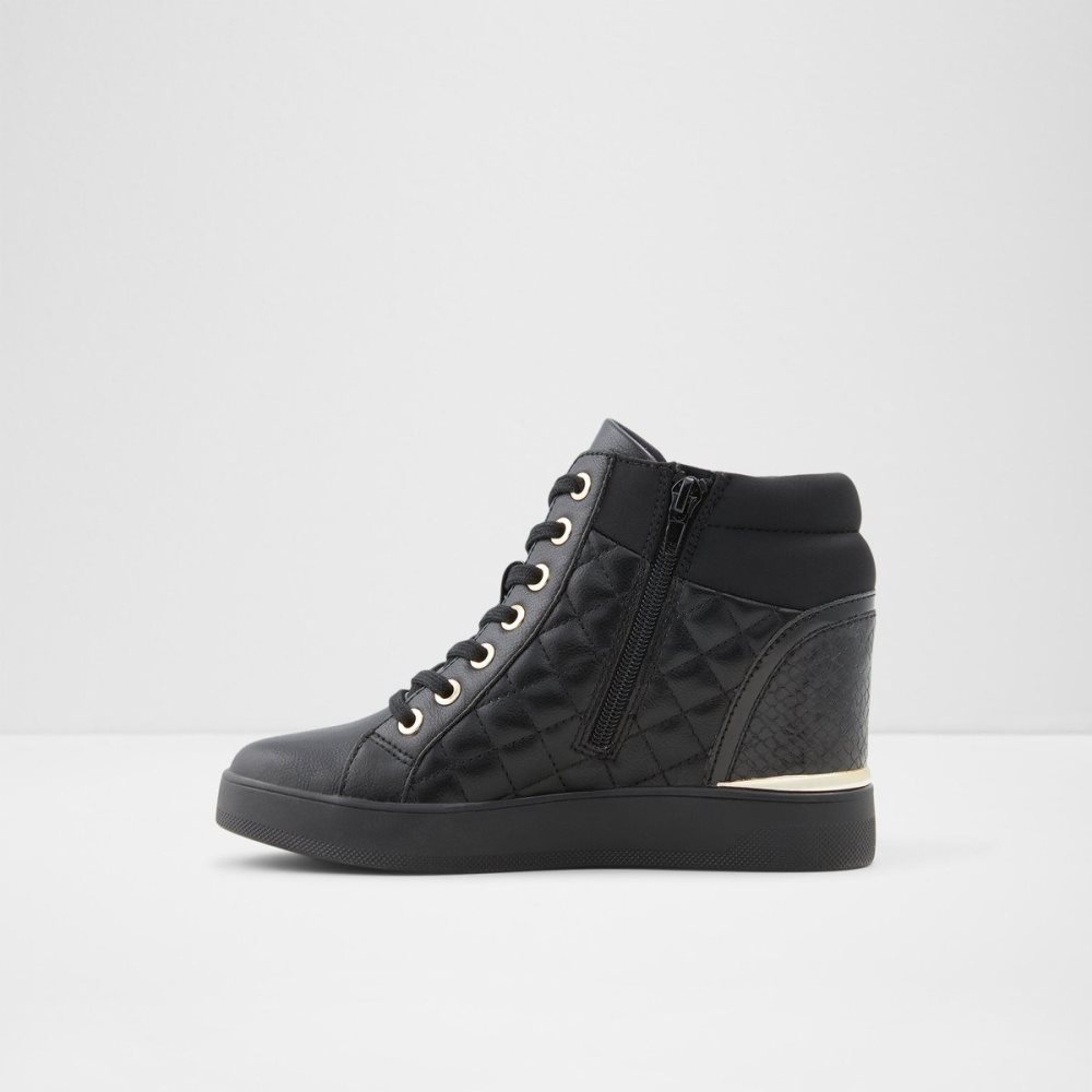 Dámské Tenisky Aldo Ailanna Sneaker - Wedge heel Černé | 17029OVBT