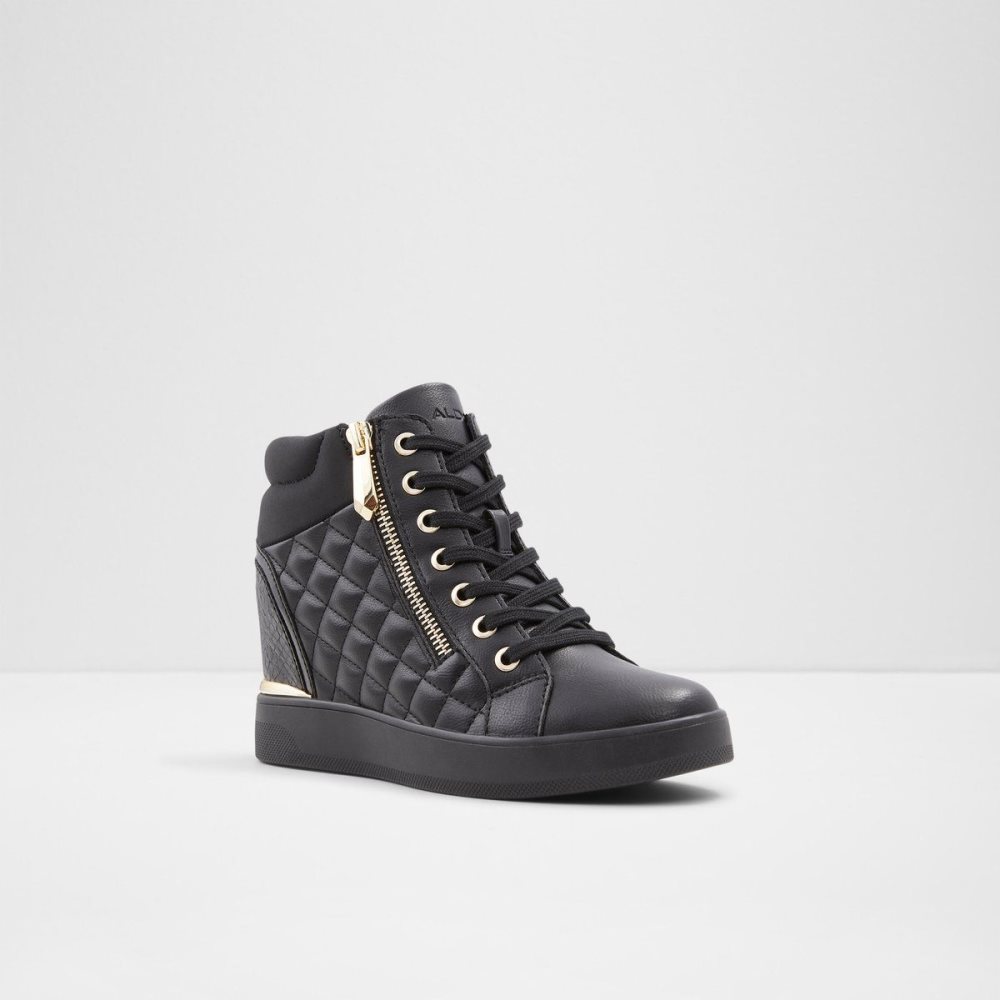 Dámské Tenisky Aldo Ailanna Sneaker - Wedge heel Černé | 17029OVBT