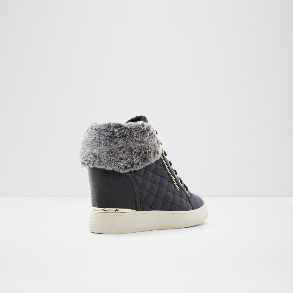 Dámské Tenisky Aldo Ailanna Sneaker - Wedge heel Černé | 21684OKEQ