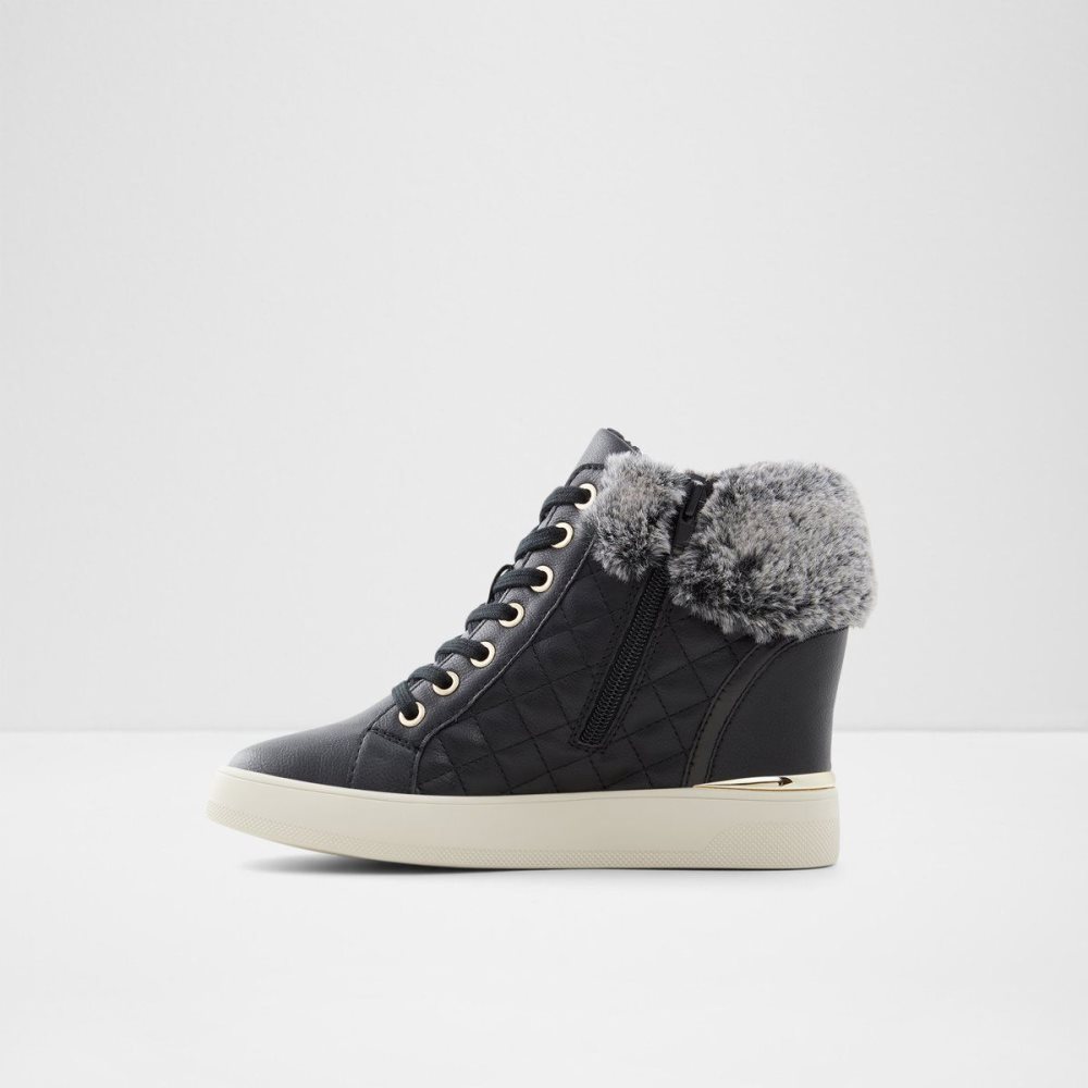 Dámské Tenisky Aldo Ailanna Sneaker - Wedge heel Černé | 21684OKEQ