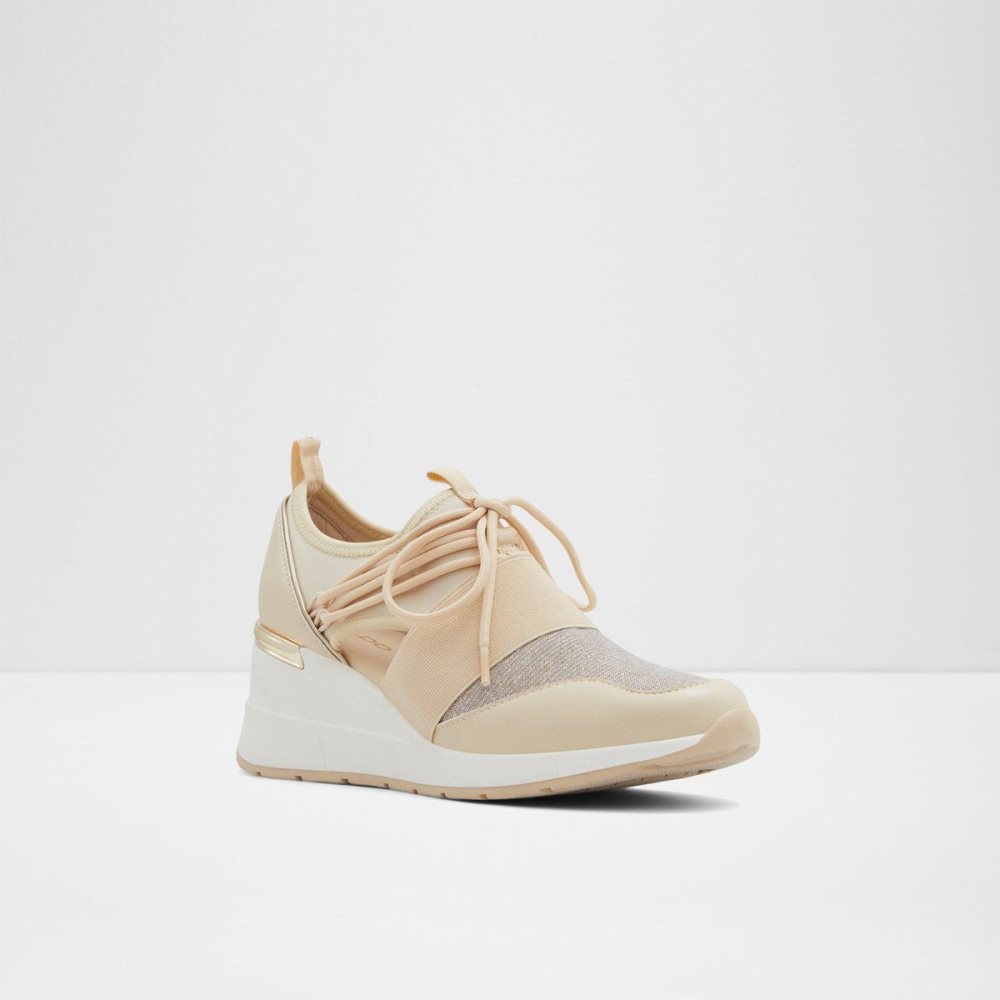 Dámské Tenisky Aldo Chiara Sneaker - Wedge heel Béžový | 46897WGBP