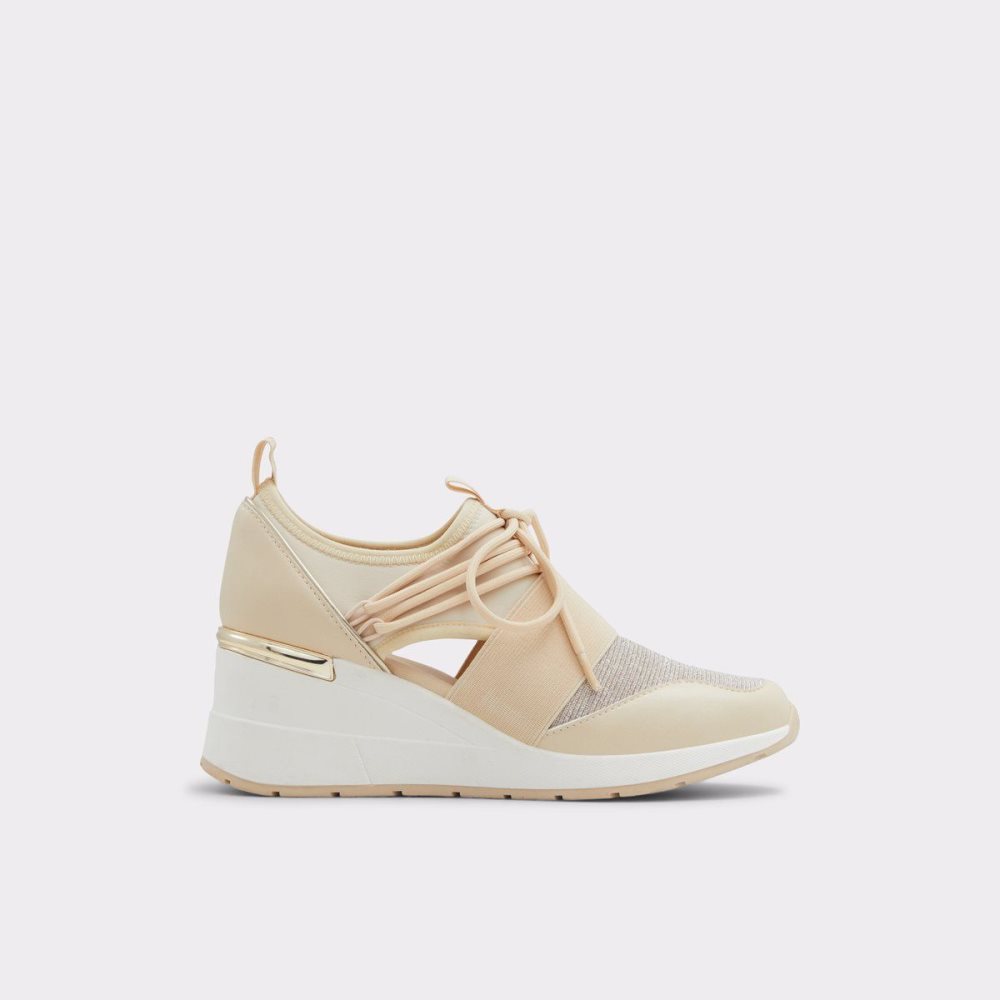 Dámské Tenisky Aldo Chiara Sneaker - Wedge heel Béžový | 46897WGBP