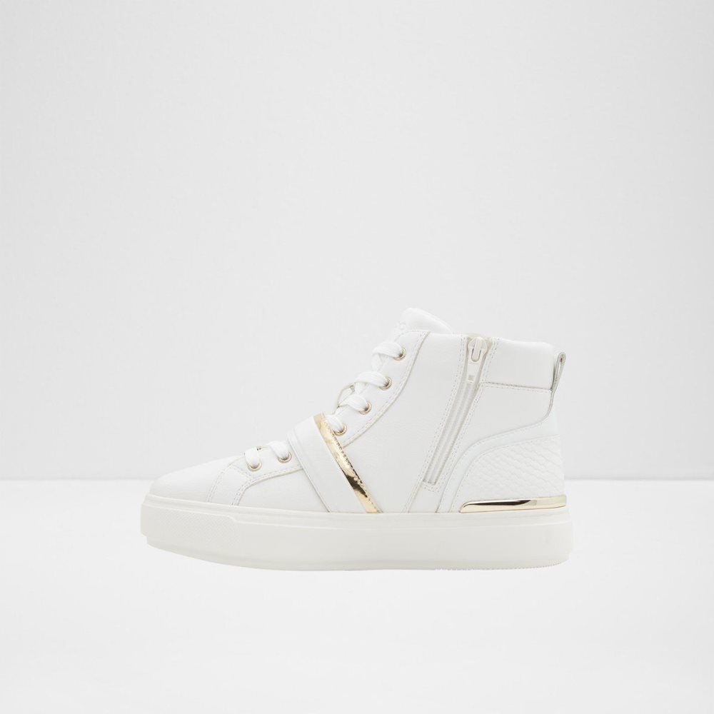 Dámské Tenisky Aldo Halenna High top sneaker - Cup sole Bílé | 97602GBCY