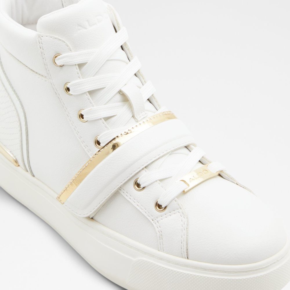 Dámské Tenisky Aldo Halenna High top sneaker - Cup sole Bílé | 97602GBCY