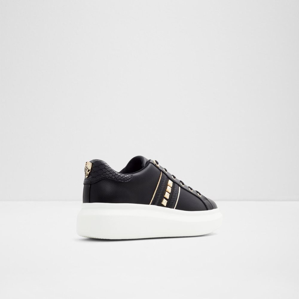 Dámské Tenisky Aldo Larou Low top sneaker - Platform Černé | 75198GDCM