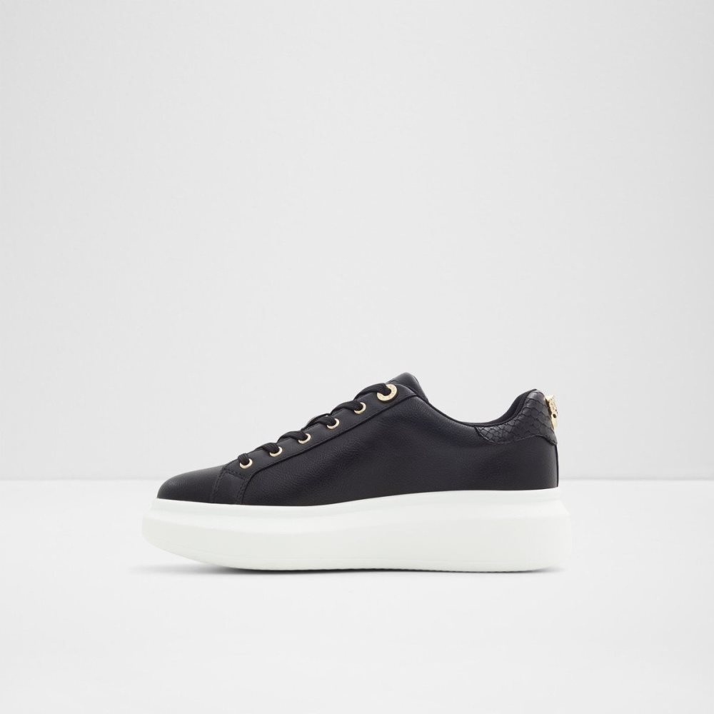 Dámské Tenisky Aldo Larou Low top sneaker - Platform Černé | 75198GDCM