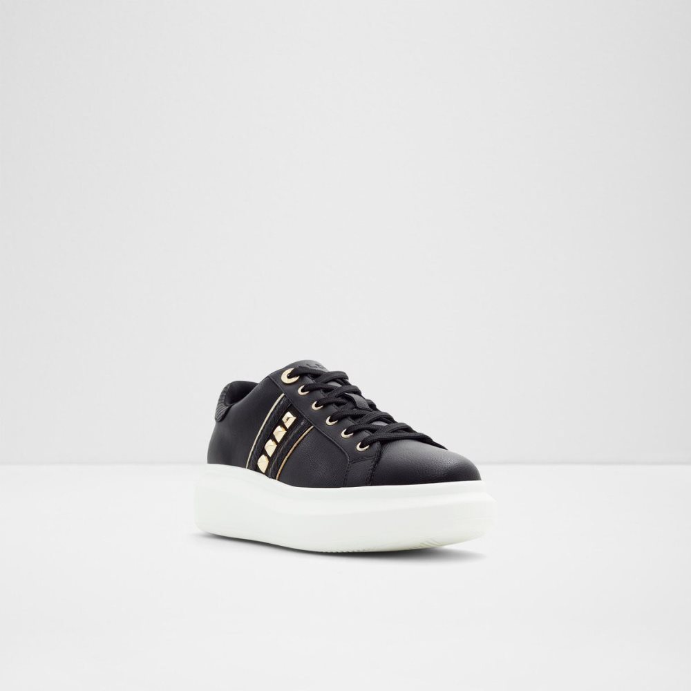 Dámské Tenisky Aldo Larou Low top sneaker - Platform Černé | 75198GDCM