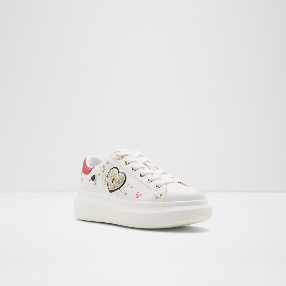 Dámské Tenisky Aldo Lovekey Low top sneaker - Cup sole Bílé | 50327FXML