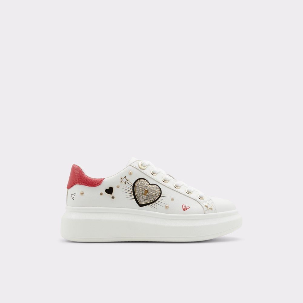 Dámské Tenisky Aldo Lovekey Low top sneaker - Cup sole Bílé | 50327FXML