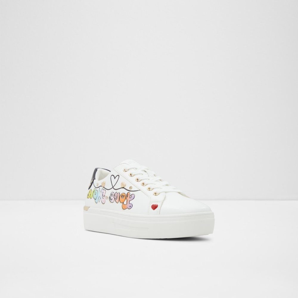 Dámské Tenisky Aldo Lovemore Low top sneaker Bílé | 29840YWLD