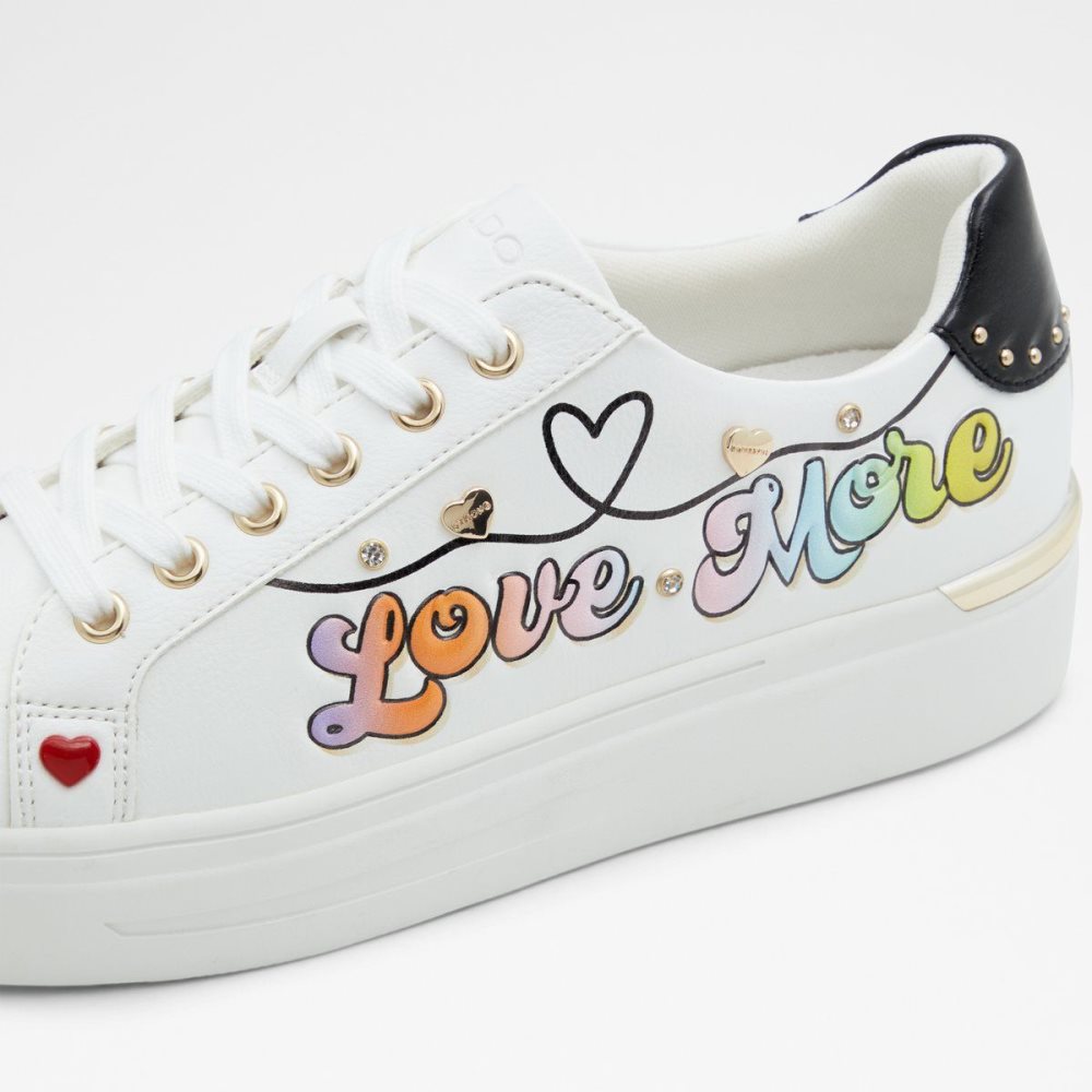 Dámské Tenisky Aldo Lovemore Low top sneaker Bílé | 29840YWLD