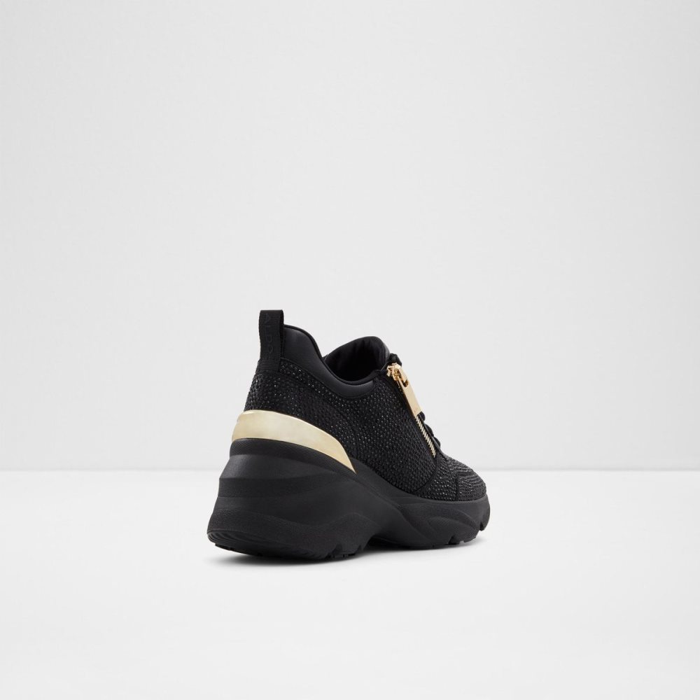 Dámské Tenisky Aldo Quartz Jogger Sole Sneaker - Wedge heel Černé | 43208DYPE