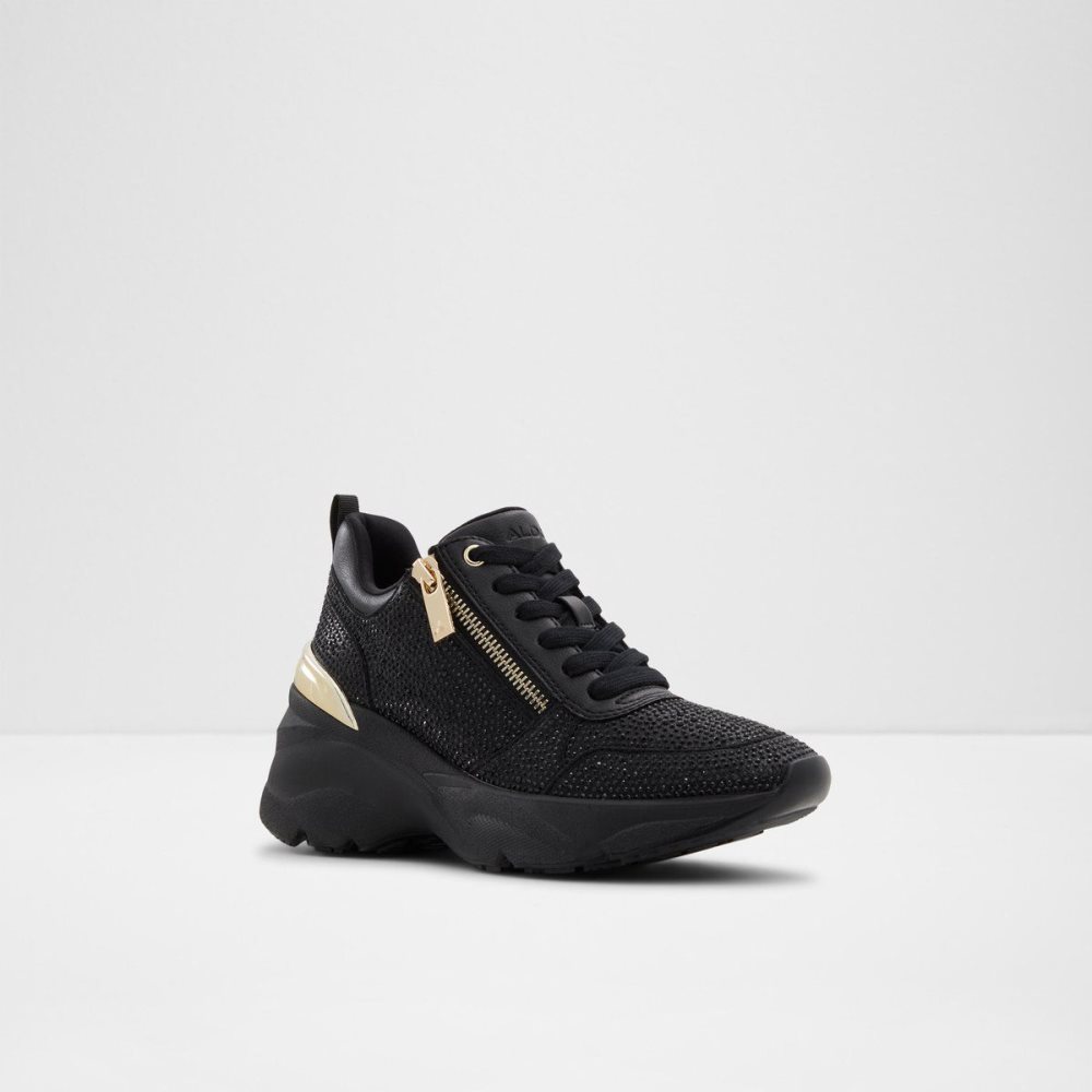 Dámské Tenisky Aldo Quartz Jogger Sole Sneaker - Wedge heel Černé | 43208DYPE