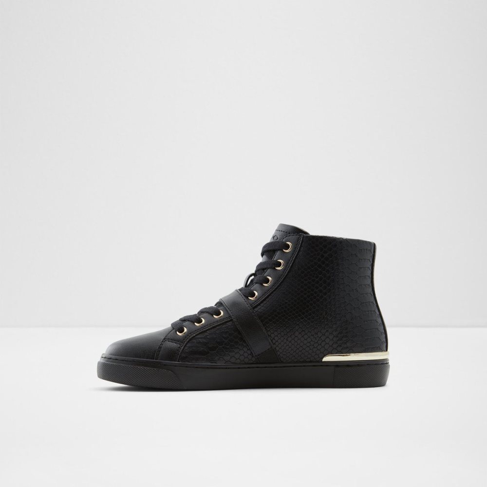 Dámské Tenisky Aldo Tiagatori High top sneaker - Cup sole Černé | 36014LMTA