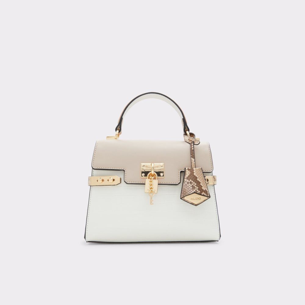 Dámské Top Handle Bags Aldo Agrolia Top handle bag Bílé | 58312JDTL