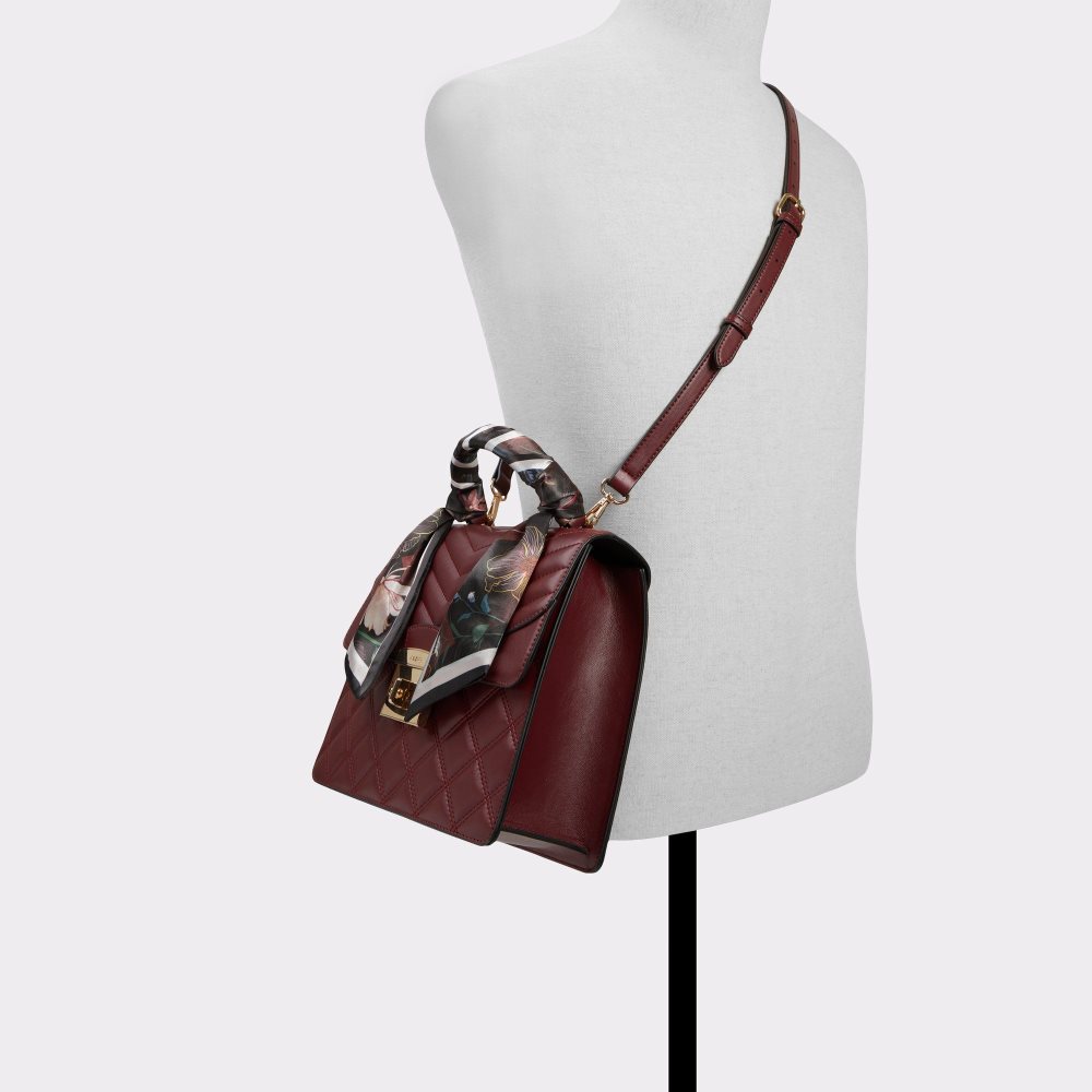 Dámské Top Handle Bags Aldo Airyy Top handle bag Bordo | 91806DFNE