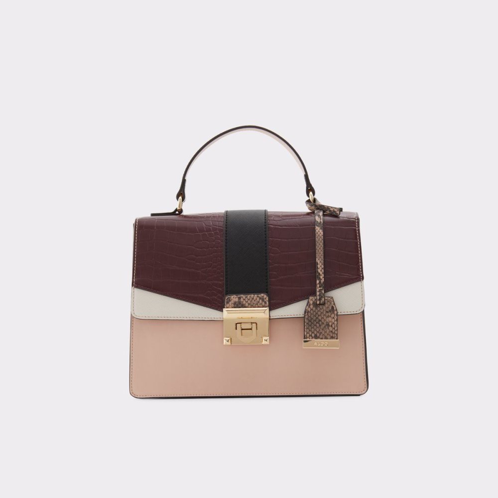 Dámské Top Handle Bags Aldo Elilidithh Top handle bag Bordo | 68729DVNG