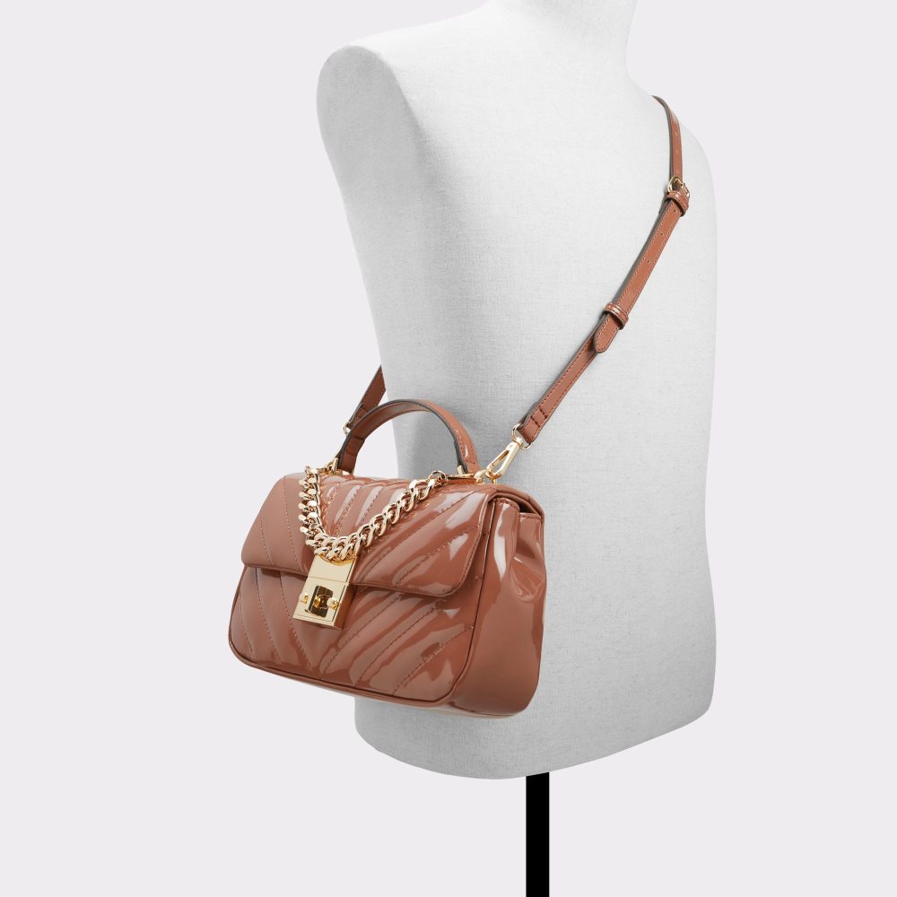 Dámské Top Handle Bags Aldo Hayssx Top handle bag Tmavě Hnědé | 50134OWYT