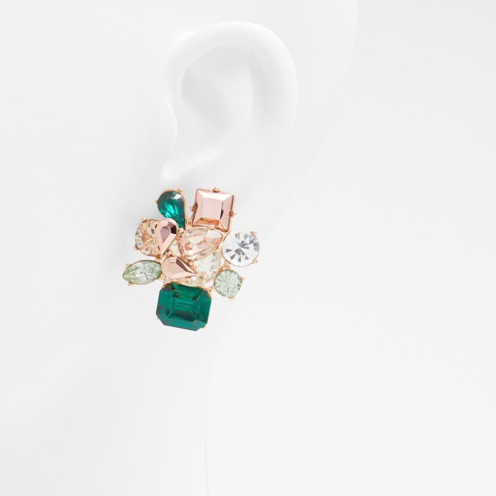 Dámské Šperky Aldo Malamocco Statement earrings Zelene | 51603LRXB