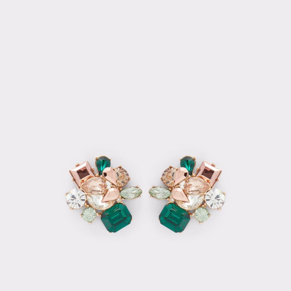 Dámské Šperky Aldo Malamocco Statement earrings Zelene | 51603LRXB