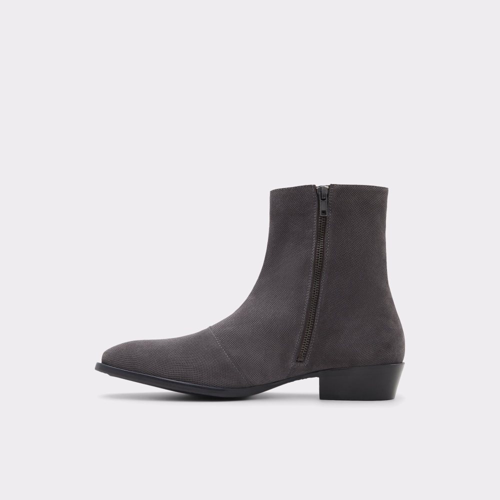 Pánské Boty Aldo Birmingham Ankle boot Tmavě Šedé | 42680XDOT