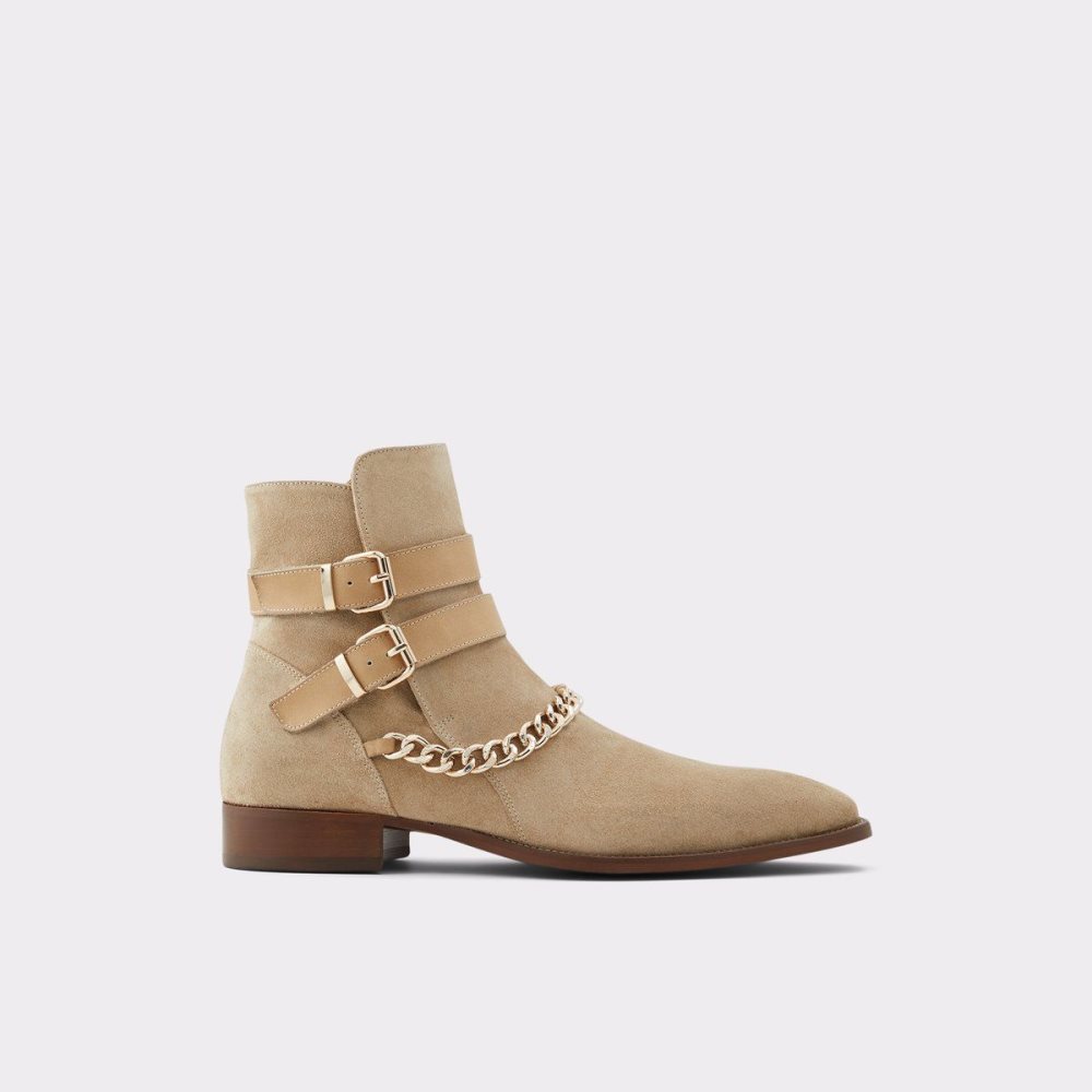 Pánské Boty Aldo Eolophus Ankle boot Světle Béžový | 70916HRAC