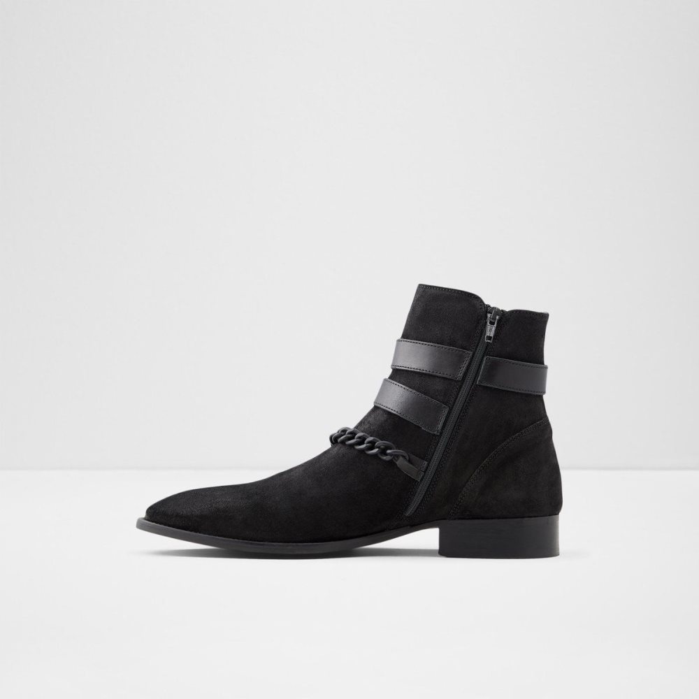 Pánské Boty Aldo Eolophus Ankle boot Černé | 08321MZQR