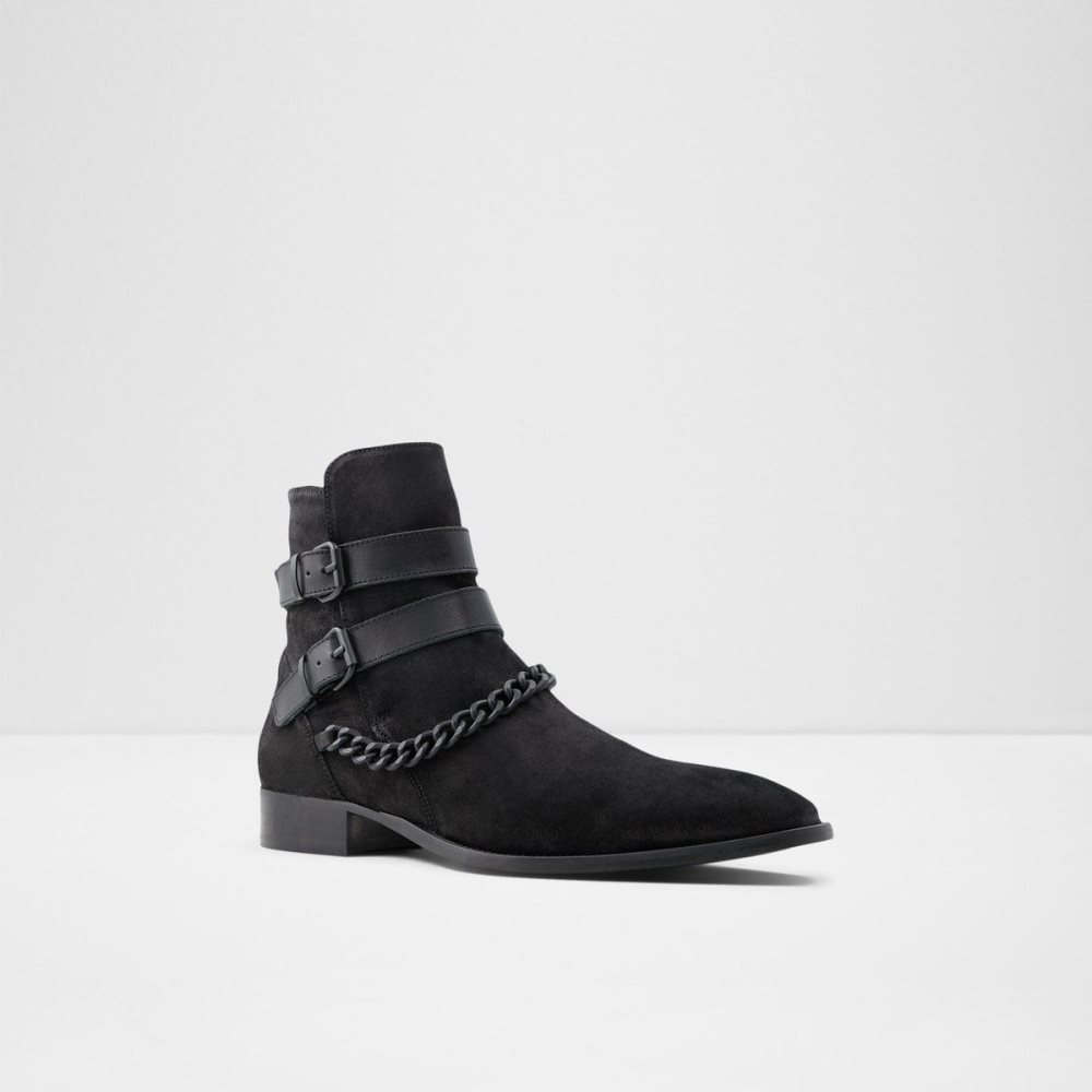 Pánské Boty Aldo Eolophus Ankle boot Černé | 08321MZQR