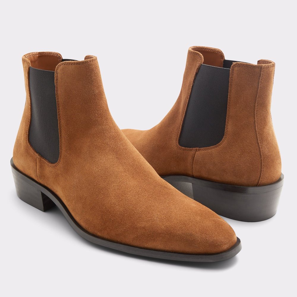 Pánské Boty Aldo Kona Chelsea boot Hnědé | 49728BRHI